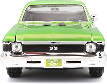 ミニカー MAISTO 1970 CHEVROLET NOVA SS 1/24 Amazon.com: Maisto 1970 Chevrolet Nova SS Coupe Hard Top